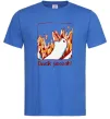 Чоловіча футболка Duck yeah Яскраво-синій фото