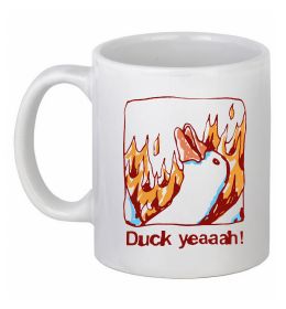 Чашка керамическая Duck yeah