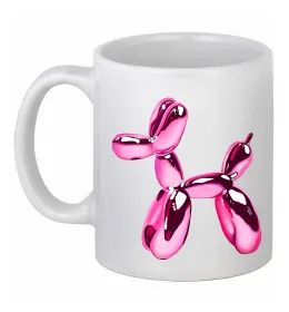 Чашка керамическая Y2K Balloon Dog Белый фото