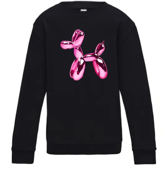 Дитячий світшот Y2K Balloon Dog Чорний фото