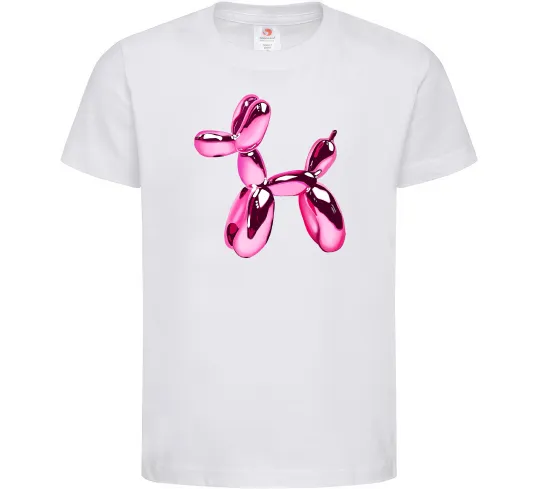 Детская футболка Y2K Balloon Dog Белый фото