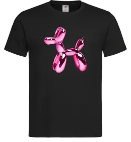 Мужская футболка Y2K Balloon Dog Черный фото