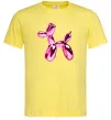Мужская футболка Y2K Balloon Dog Лимонный фото
