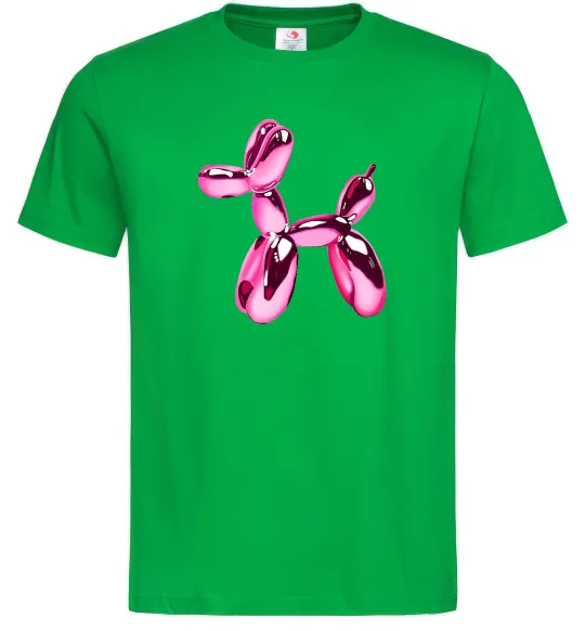 Мужская футболка Y2K Balloon Dog Зеленый фото