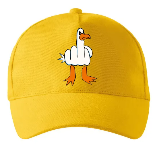 Кепка F(D)uck Солнечно желтый фото