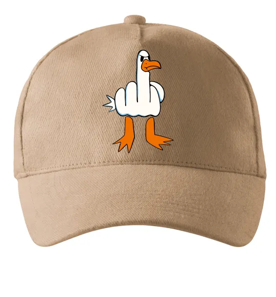 Кепка F(D)uck Песочный фото