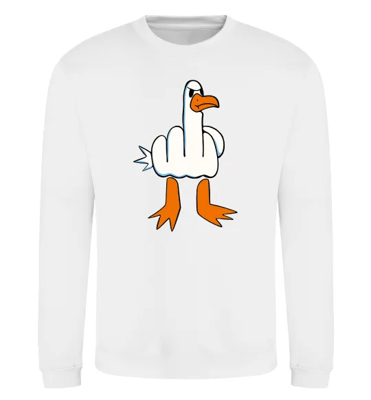 Свитшот F(D)uck Белый фото