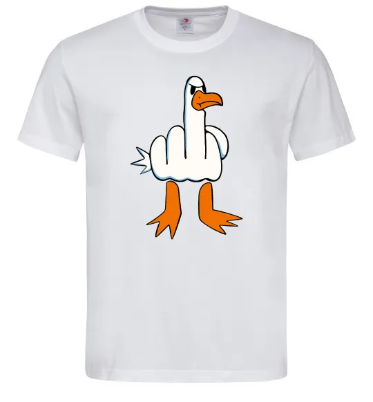 Мужская футболка F(D)uck Белый фото