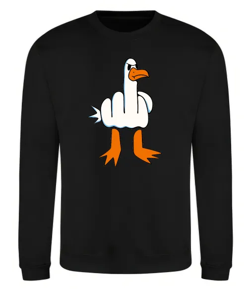 Свитшот F(D)uck Черный фото