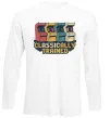 Лонгслив Retro games Белый фото