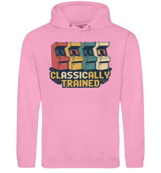 Чоловіча толстовка (худі) Retro games Рожевий фото