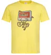 Мужская футболка Касета з олівцем Лимонный фото