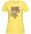 Женская футболка Касета з олівцем Лимонный фото