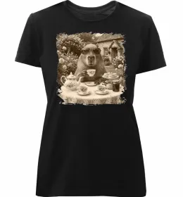 Женская премиум футболка