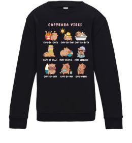 Дитячий світшот Capybara vibes Дитячий світшот Capybara vibes