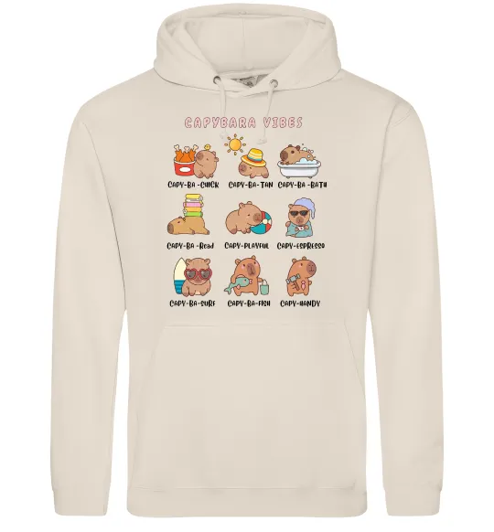 Чоловіча толстовка (худі) Capybara vibes Таш фото