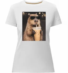 Женская премиум футболка