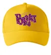 Кепка Brat y2k style Сонячно жовтий фото
