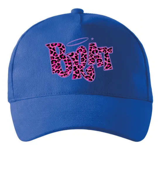 Кепка Brat y2k style Яскраво-синій фото