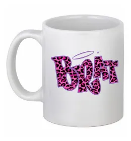 Чашка керамическая Brat y2k style Белый фото