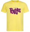 Мужская футболка Brat y2k style Лимонный фото