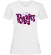Женская футболка Brat y2k style Белый фото