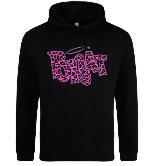 Женская толстовка (худи) Brat y2k style Черный фото