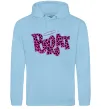 Женская толстовка (худи) Brat y2k style Голубой фото