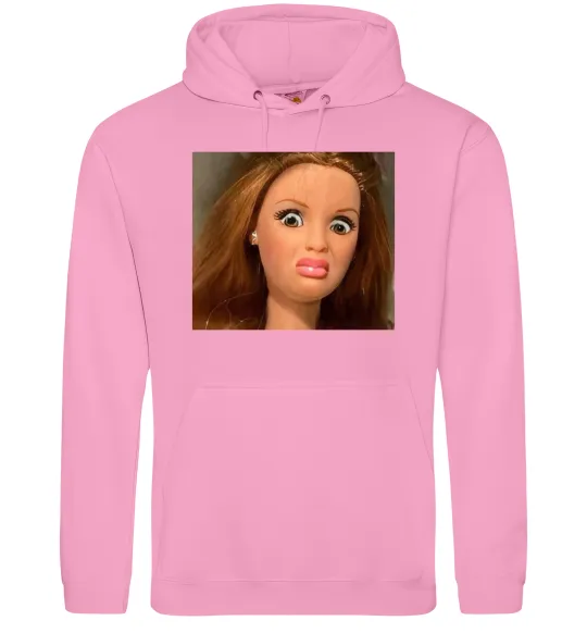 Мужская толстовка (худи) Barbie meme Розовый фото