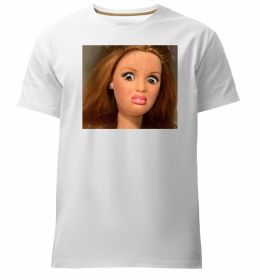 Чоловіча преміум футболка Barbie meme