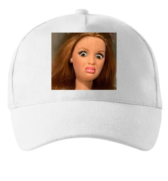 Кепка Barbie meme Белый фото