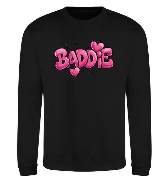 Свитшот Baddie Черный фото