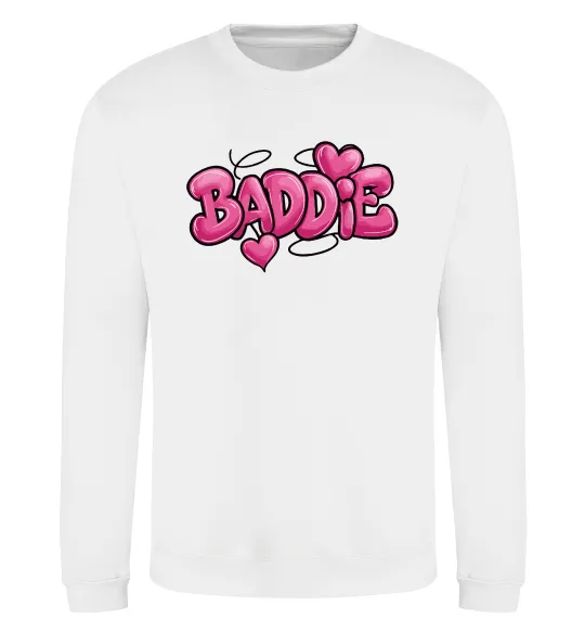 Свитшот Baddie Белый фото