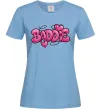 Женская футболка Baddie Голубой фото