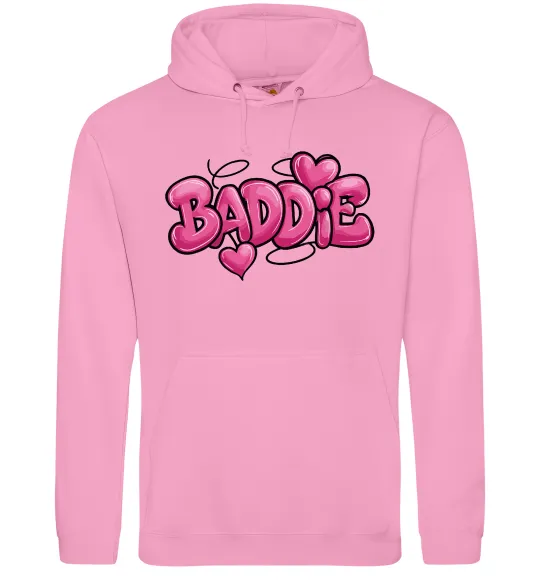 Чоловіча толстовка (худі) Baddie Рожевий фото