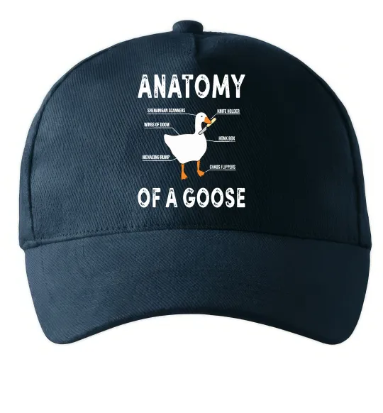 Кепка Anatomy of goose Темно-синій фото