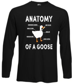 Лонгслив Anatomy of goose