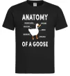 Мужская футболка Anatomy of goose Черный фото