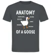 Мужская футболка Anatomy of goose Графит фото