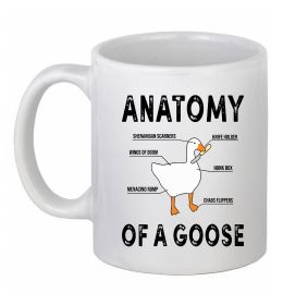 Чашка керамическая Anatomy of goose Чашка керамическая Anatomy of goose