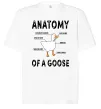Футболка Оверсайз Anatomy of goose Белый фото