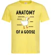 Мужская футболка Anatomy of goose Лимонный фото