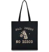 Еко-сумка All panic No disco Чорний фото