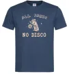 Мужская футболка All panic No disco Темно-синий фото