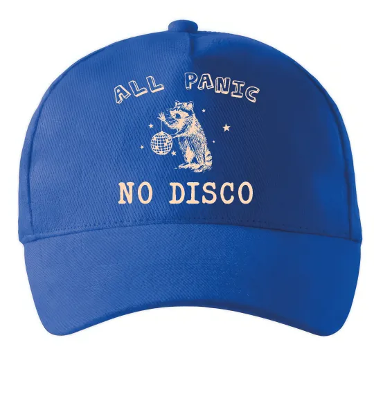 Кепка All panic No disco Яскраво-синій фото