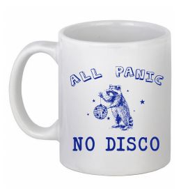 Чашка керамічна All panic No disco