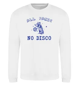 Свитшот All panic No disco Белый фото