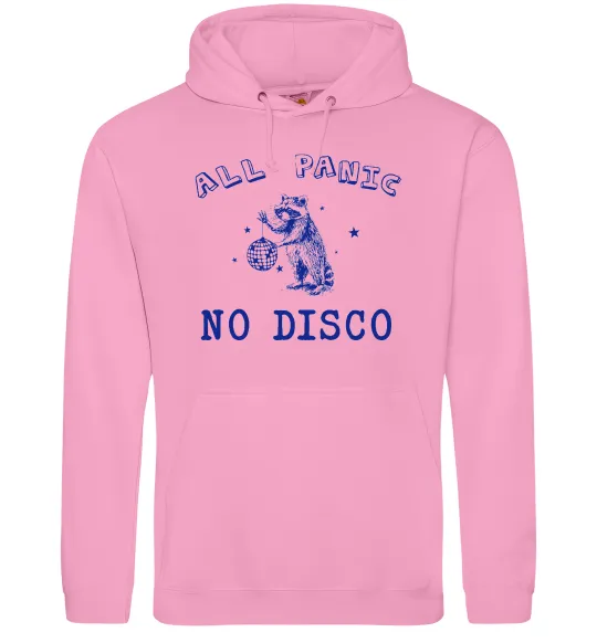 Женская толстовка (худи) All panic No disco Розовый фото