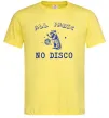 Мужская футболка All panic No disco Лимонный фото