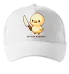 Кепка Агресивне каченя Белый фото